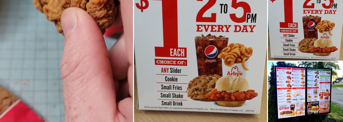 Arby's Menu