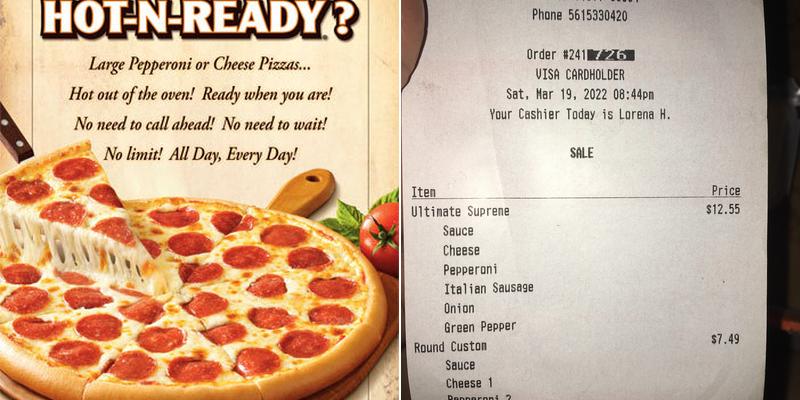 Little Caesars Pizza Menu