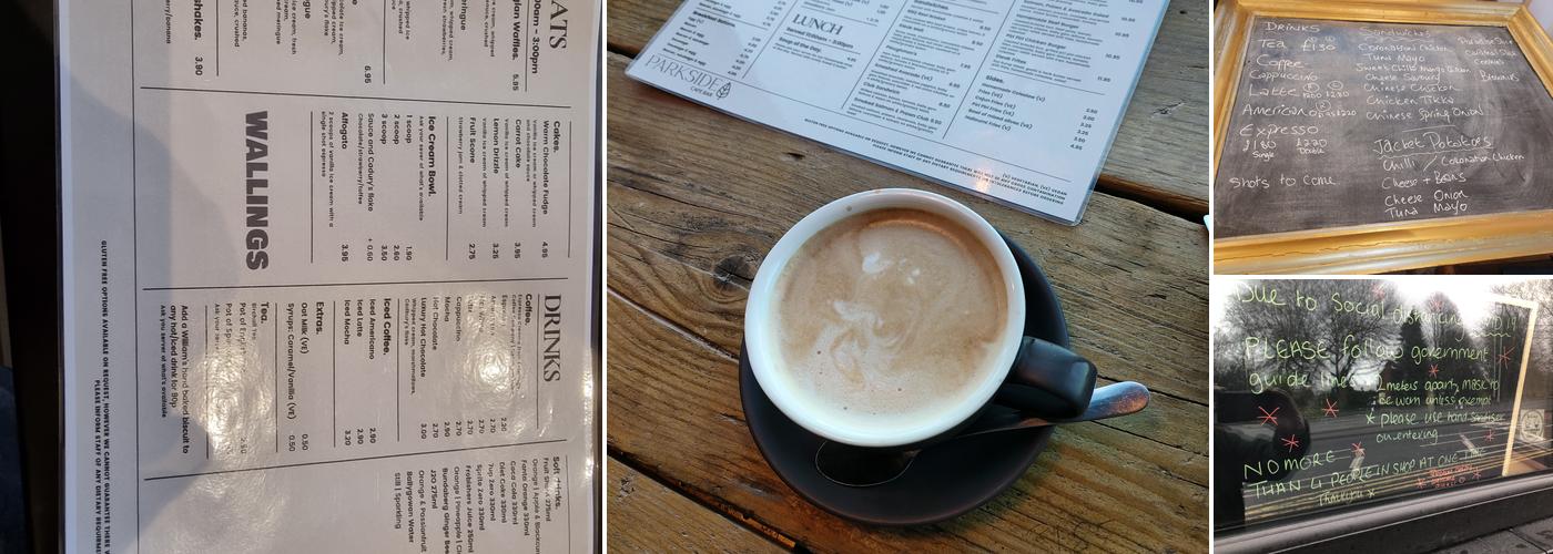 Parkside Café Bar Menu