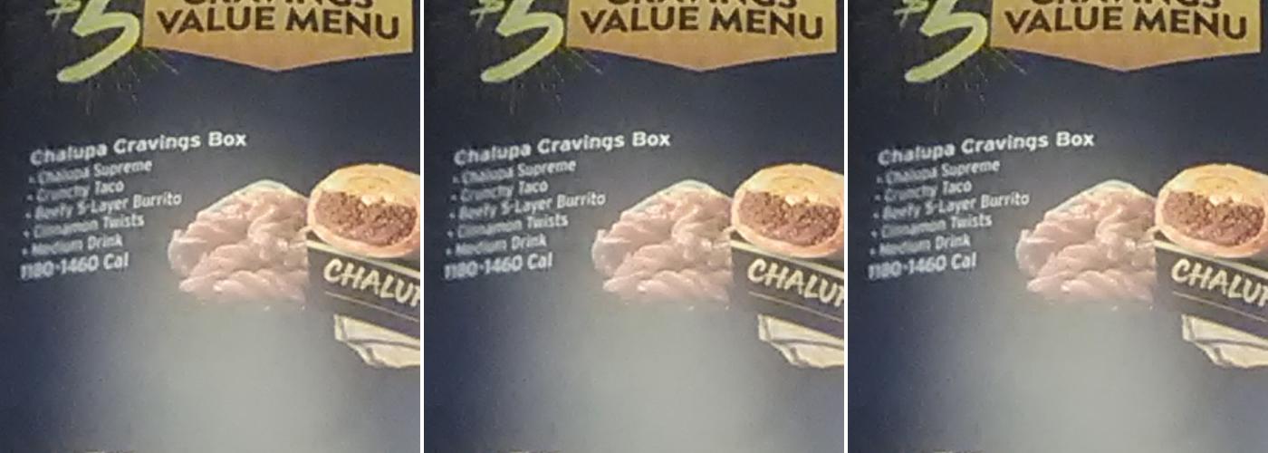 Taco Bell Menu
