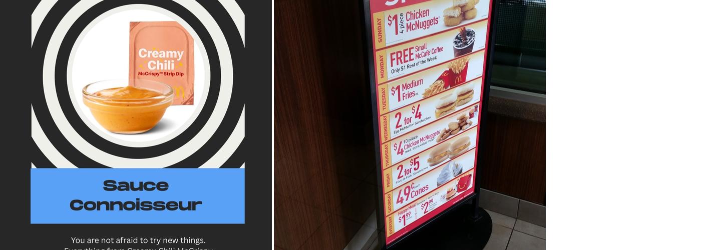 McDonald's Menu