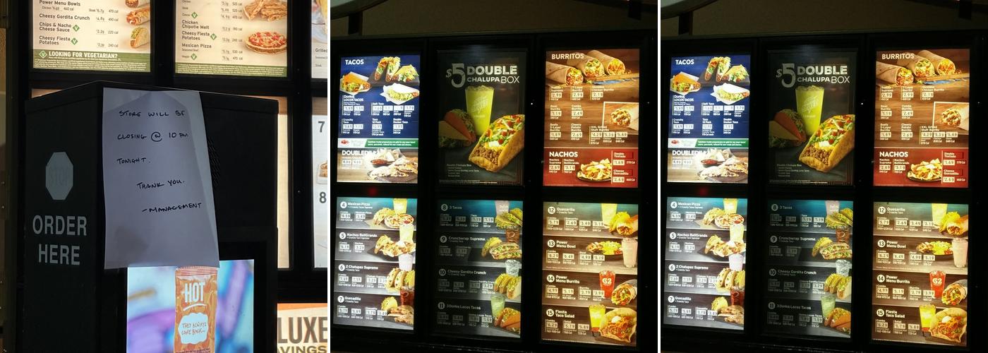 Taco Bell Menu
