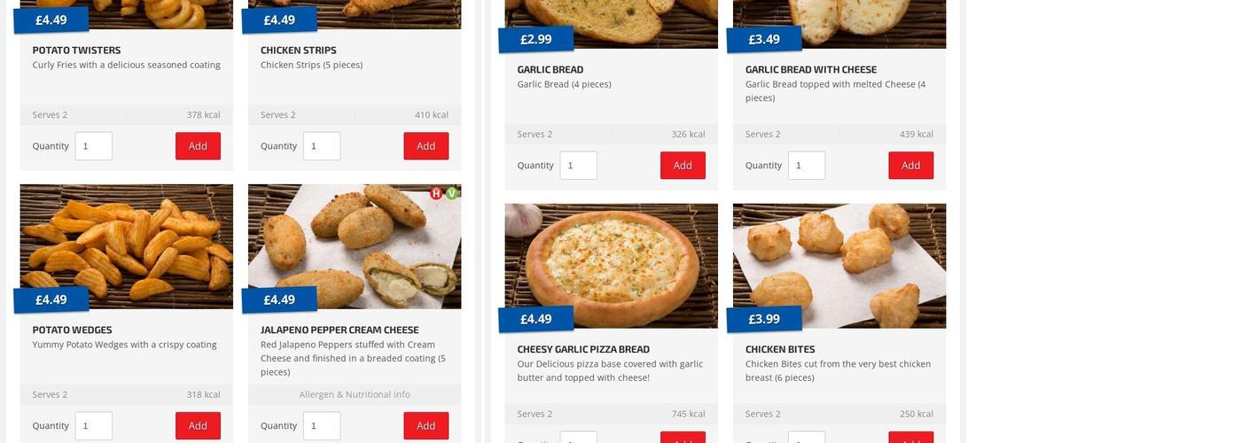 Pizza Go Go Purley Menu