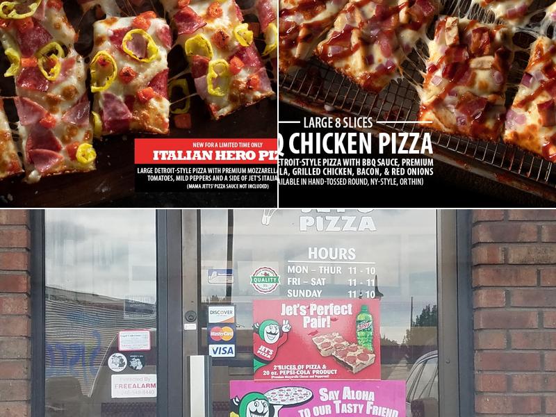 Jet's Pizza Menu