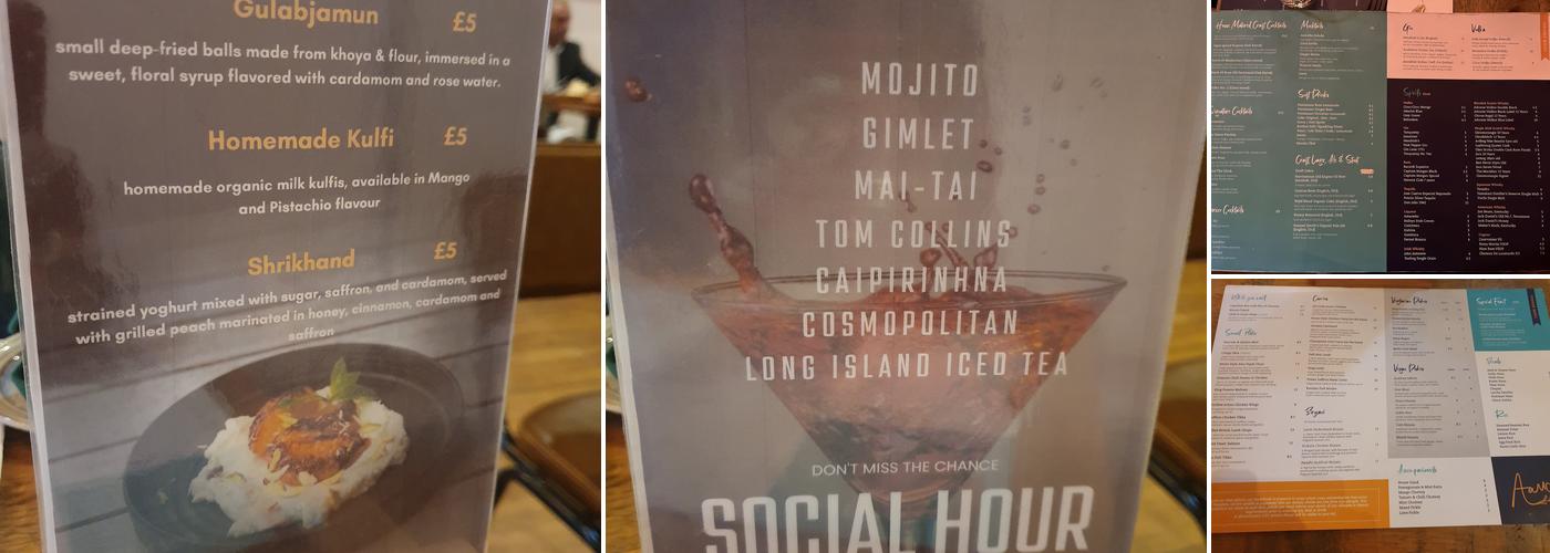 Aamcha Eastern Kitchen Menu