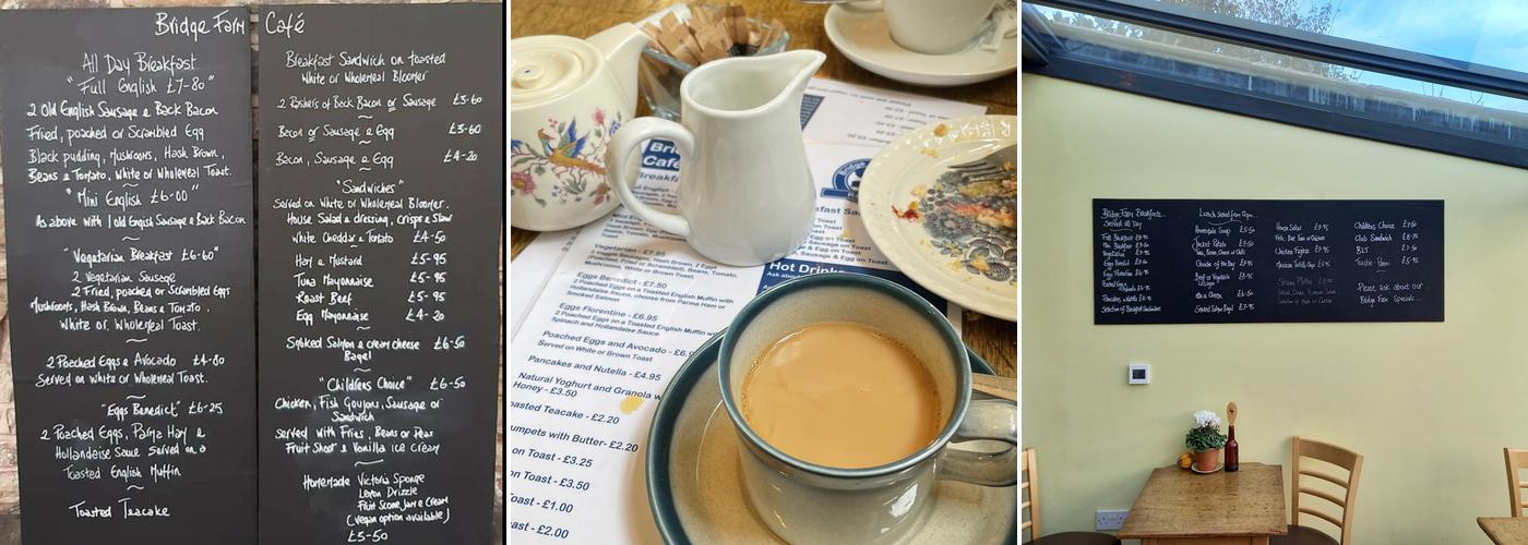 Bridge Farm Café Menu