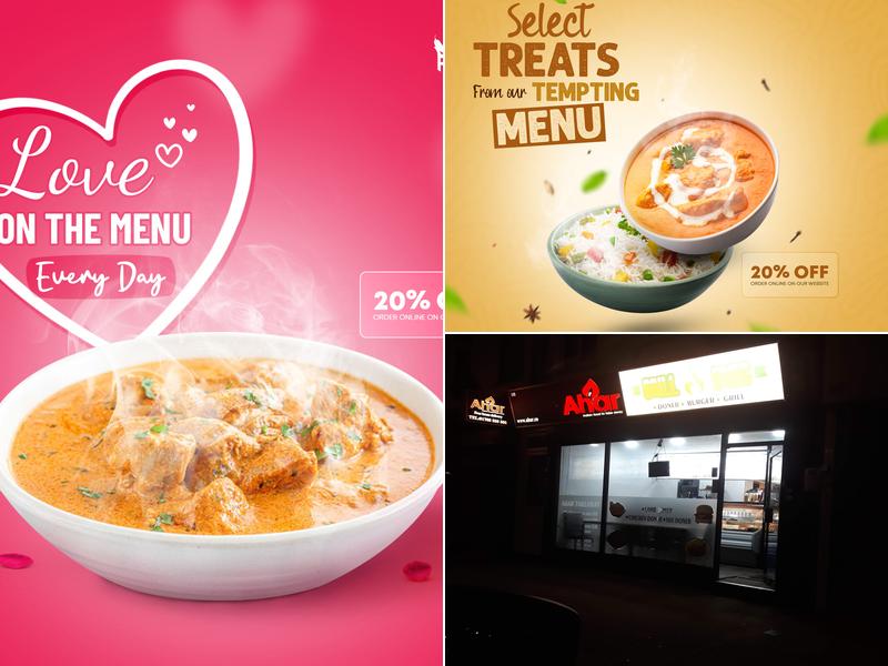 Habib's Indian Takeaway Menu