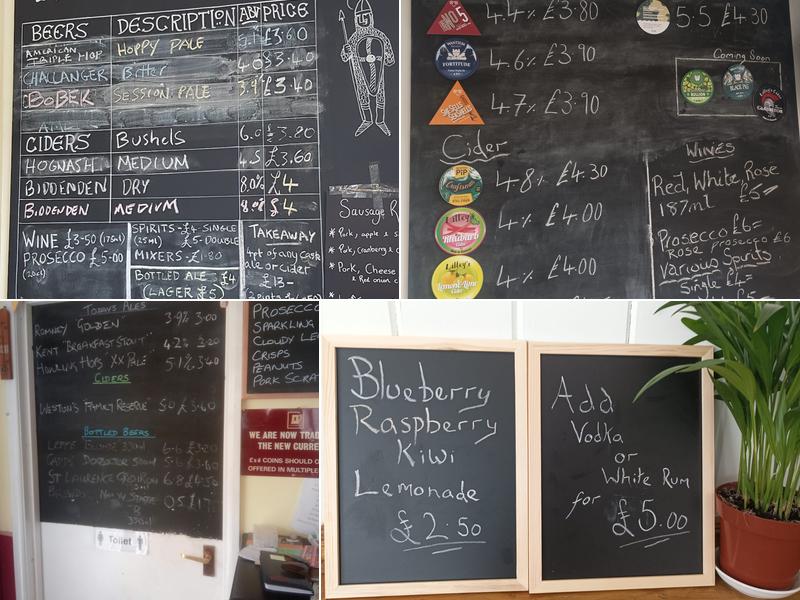 Conqueror Alehouse Menu