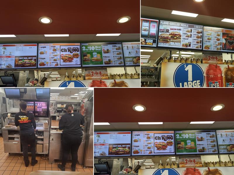 Burger King Menu