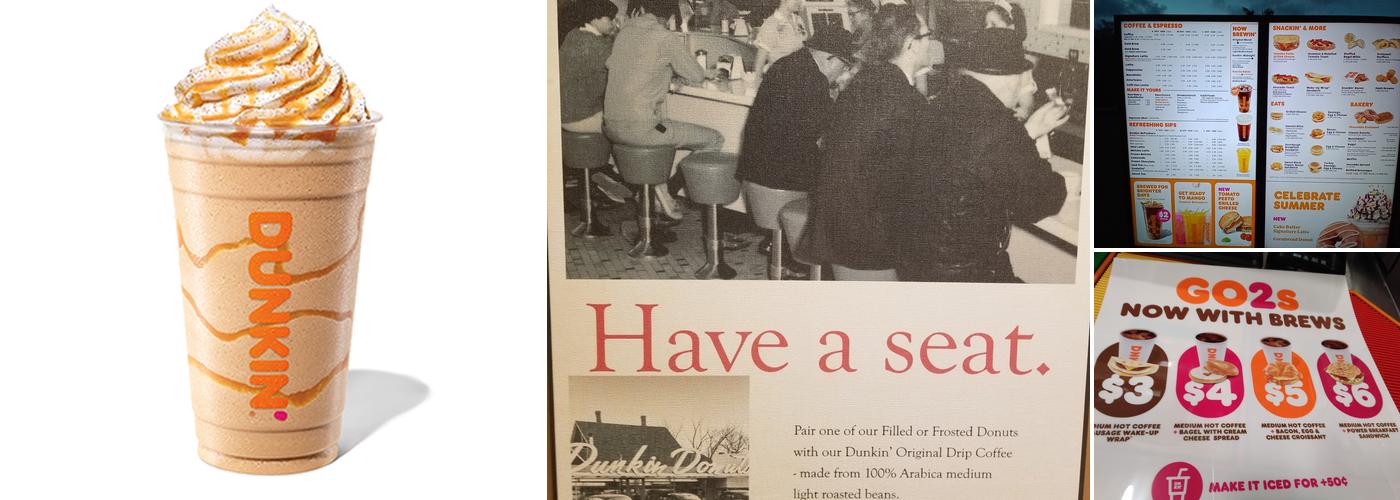 Dunkin' Menu