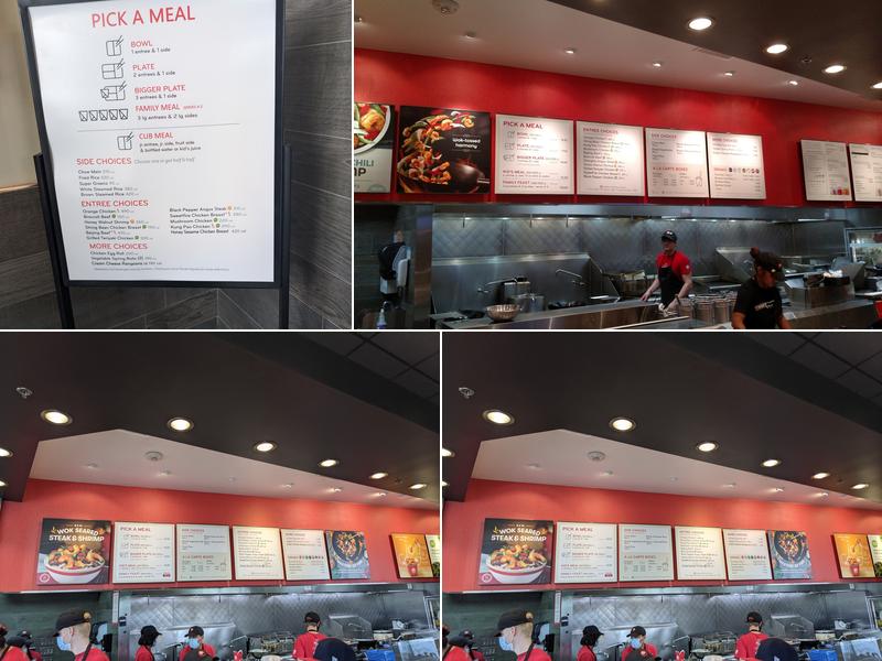 Panda Express Menu