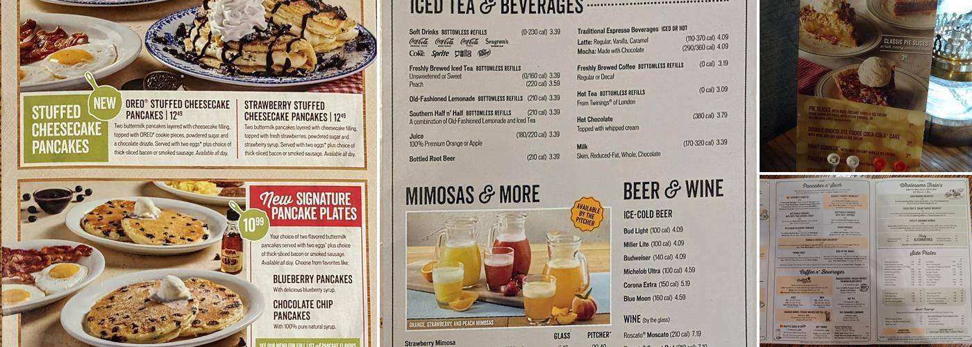 Cracker Barrel Old Country Store Menu