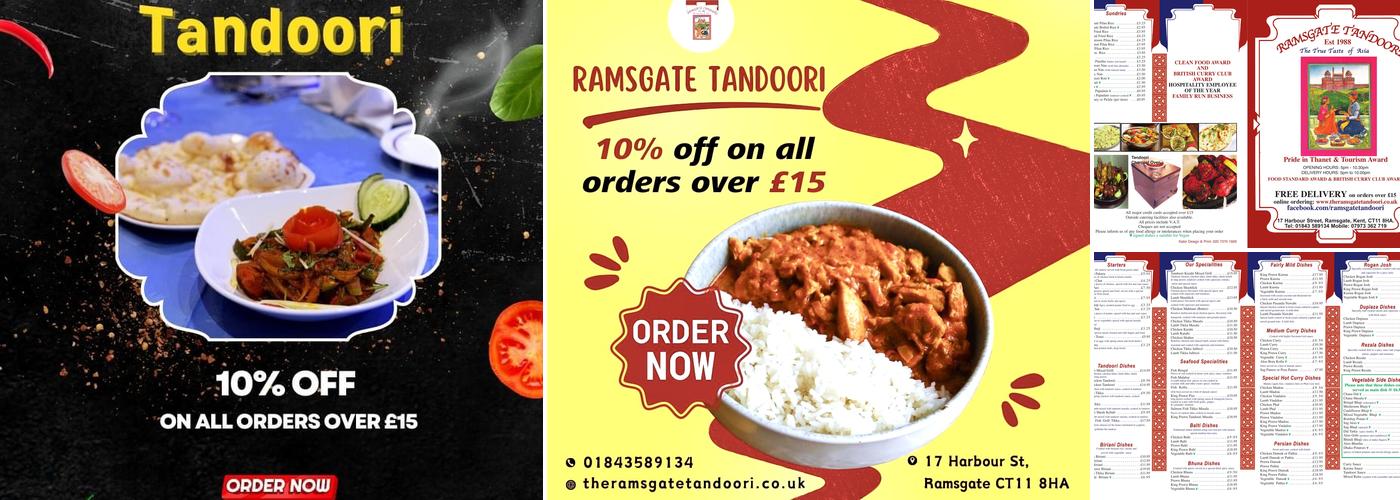 Ramsgate Tandoori Menu