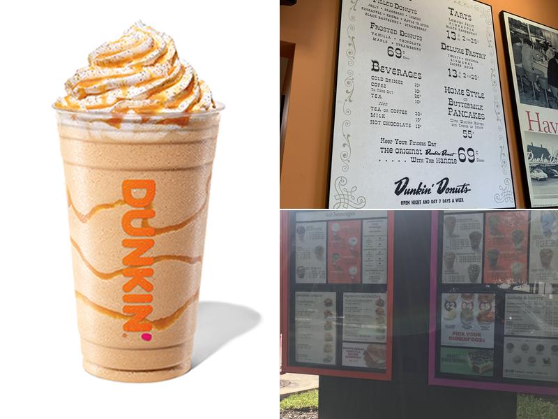 Dunkin' Menu