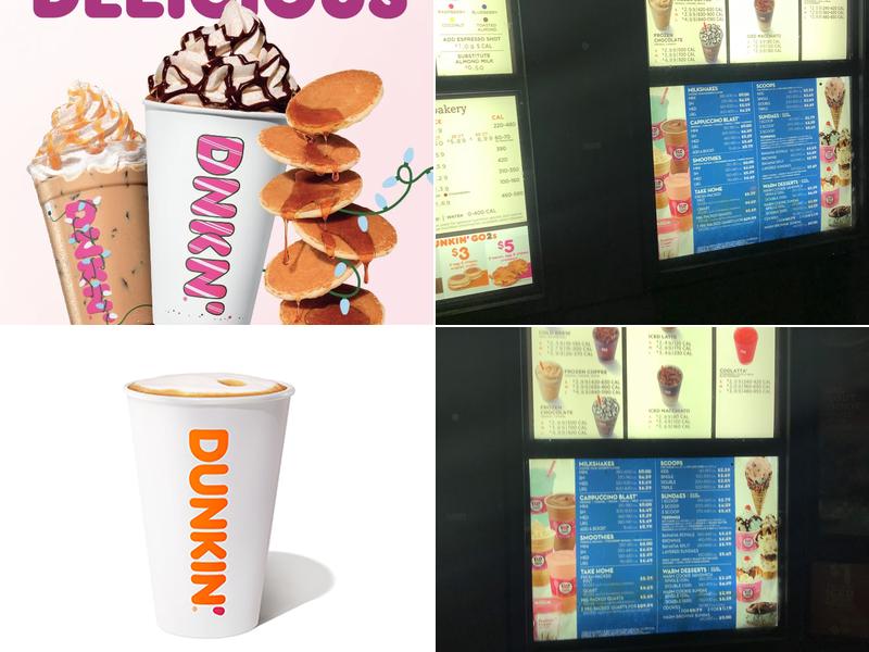 Dunkin' Menu