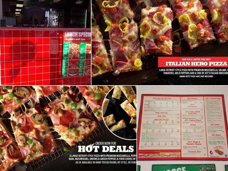 Jet's Pizza Menu