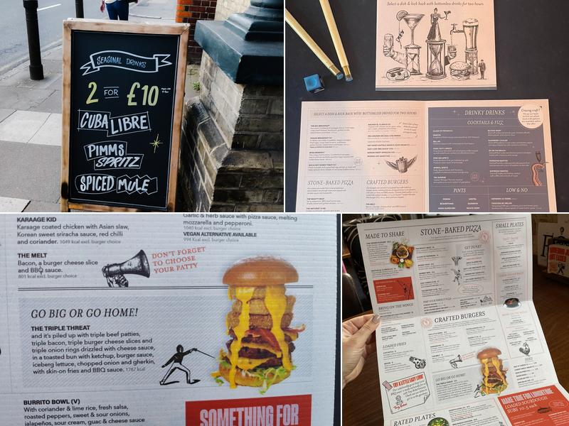 Crown Caversham Menu