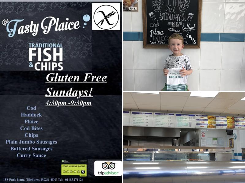 The Tasty Plaice Fish & Chips Menu