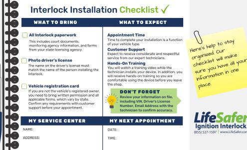 LifeSafer Ignition Interlock
