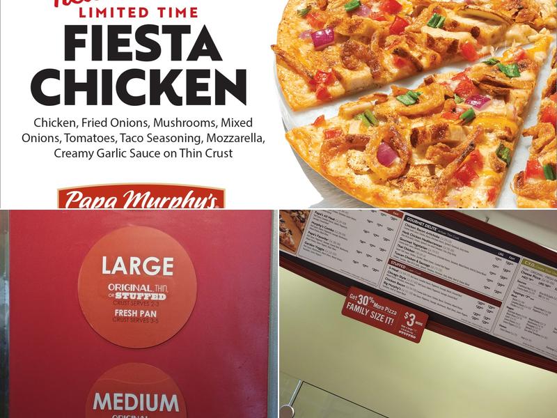 Papa Murphy's | Take 'N' Bake Pizza Menu