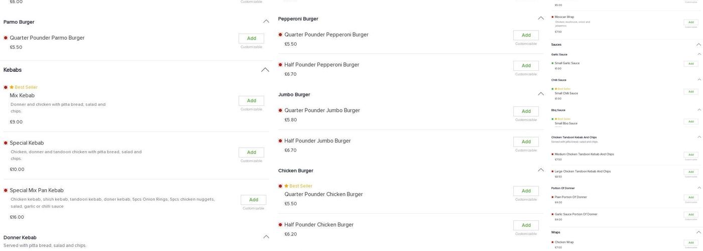 Pizza Pan New-Marske Menu