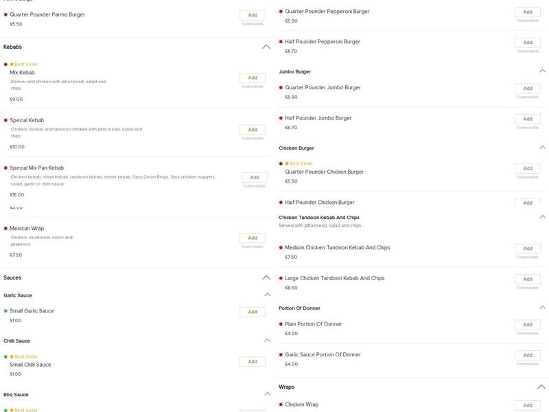 Pizza Pan New-Marske Menu