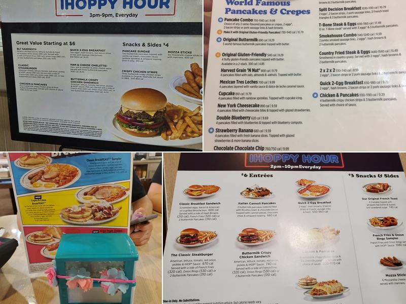 IHOP Menu