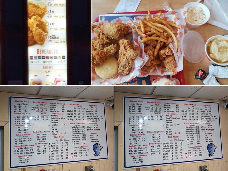 Popeyes Louisiana Kitchen Menu