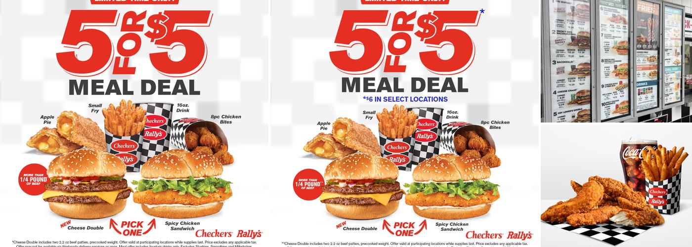 Checkers Menu