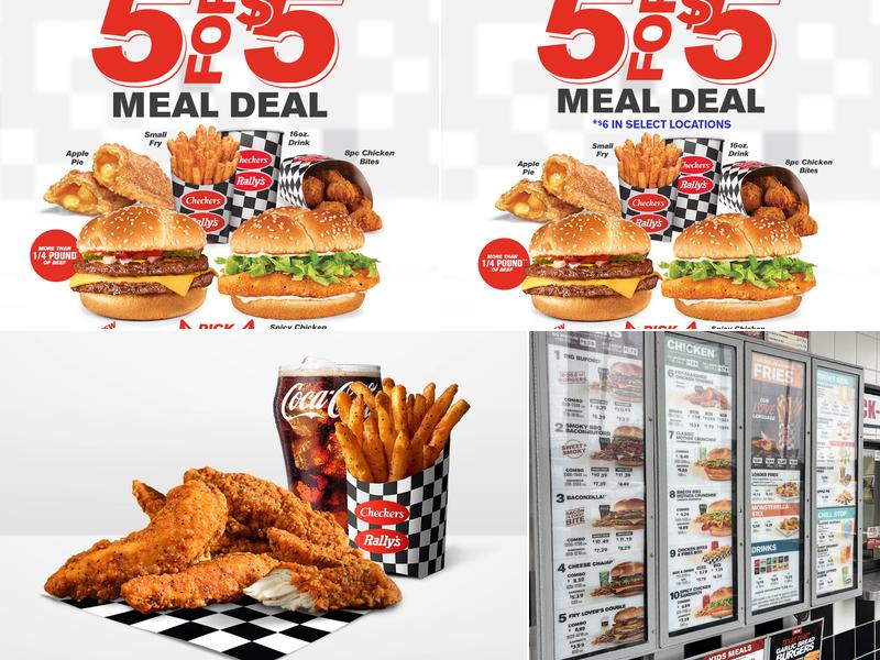 Checkers Menu