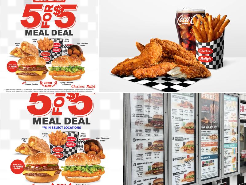 Checkers Menu