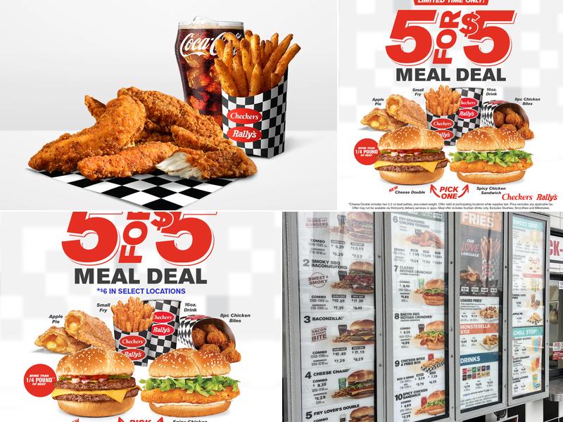 Checkers Menu
