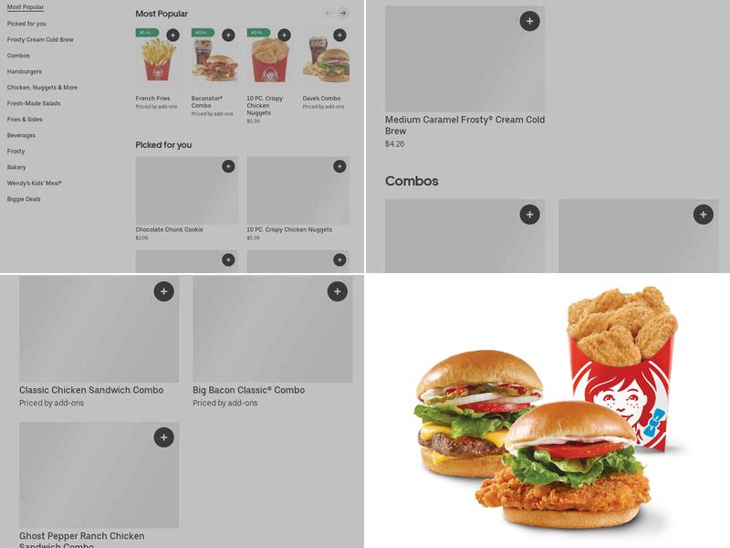 Wendy's Menu