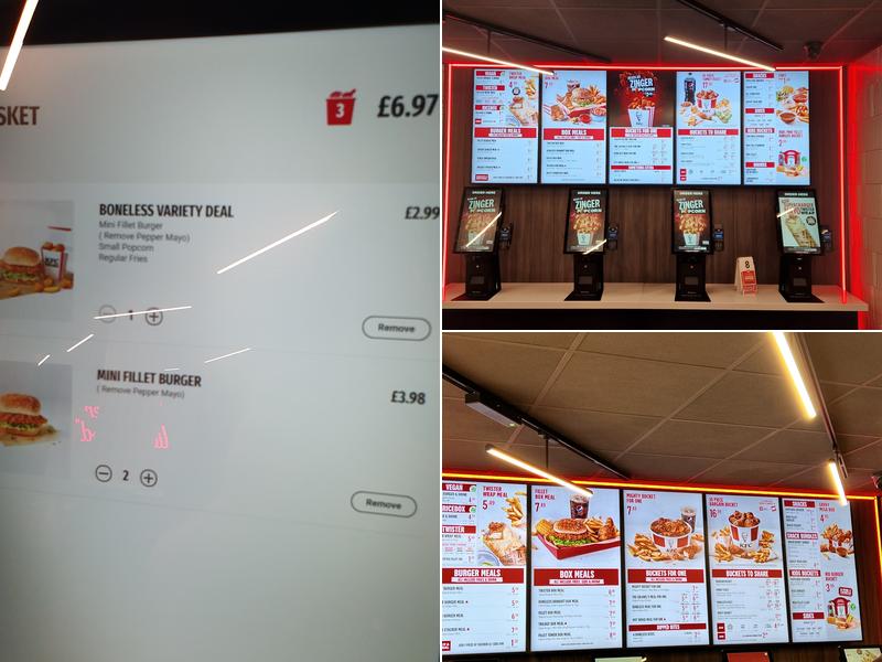 KFC Rhyl - High Street Menu