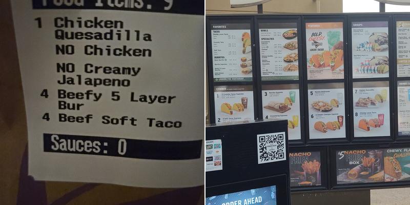 Taco Bell Menu