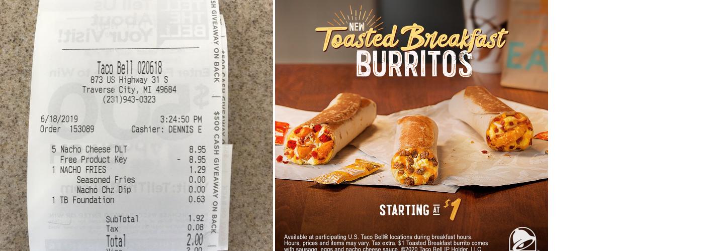 Taco Bell Menu