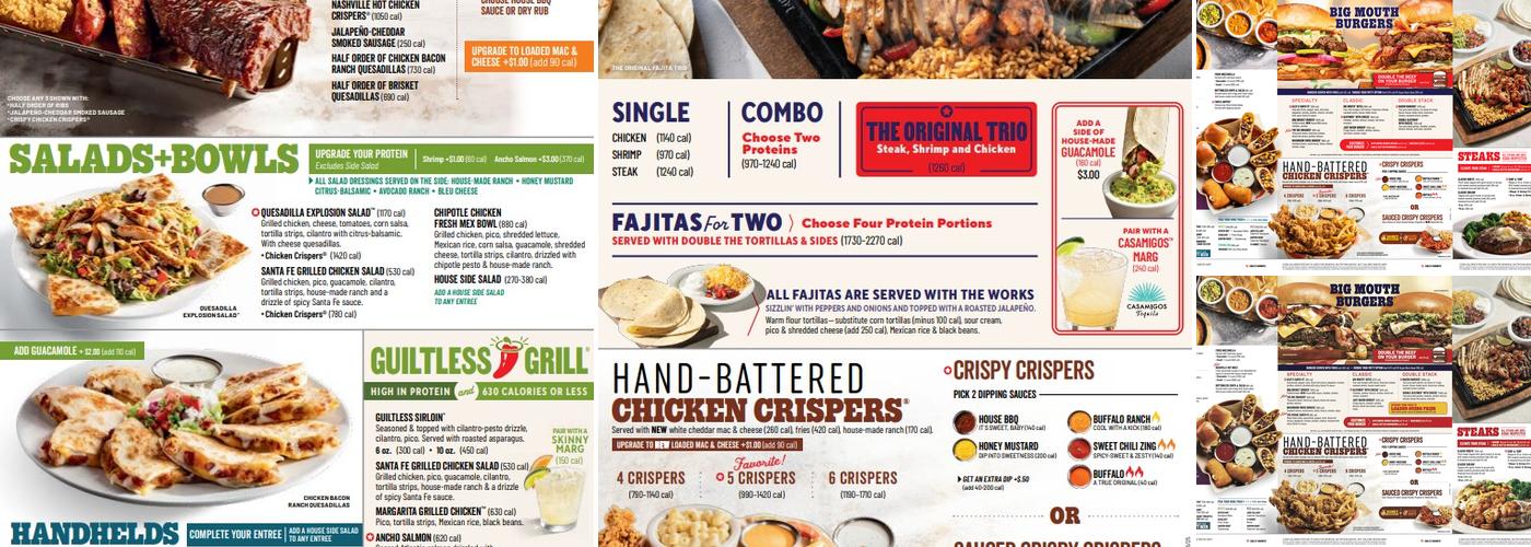 Chili's Grill & Bar Menu