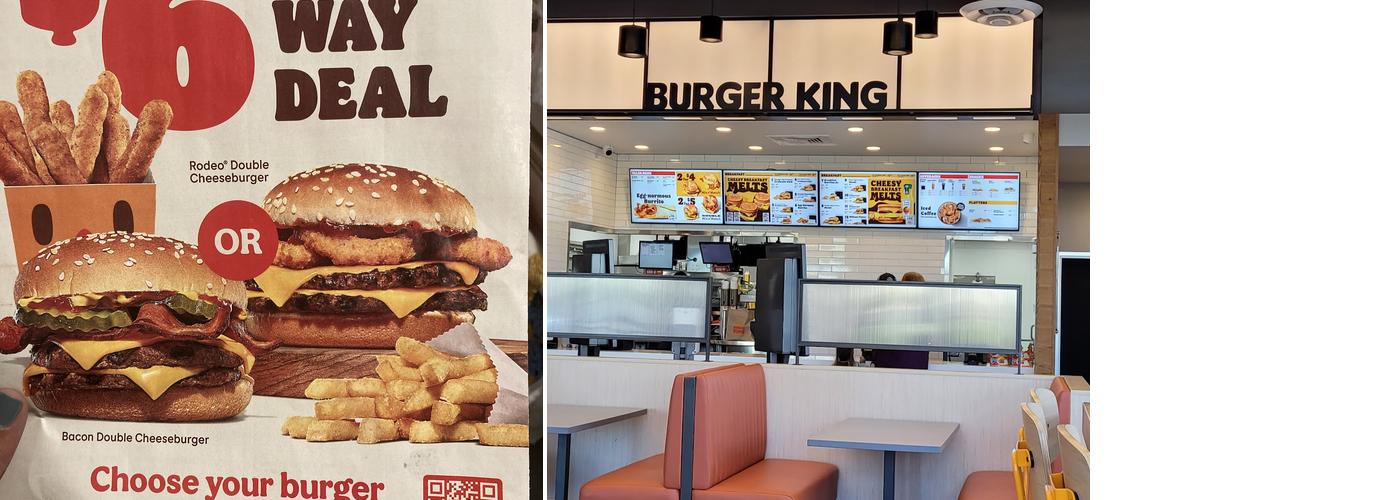 Burger King Menu