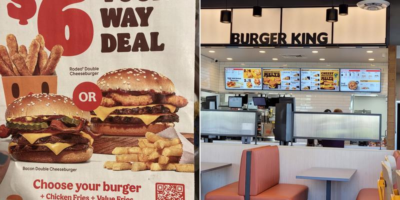 Burger King Menu