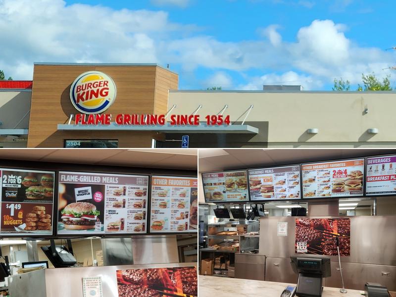 Burger King Menu