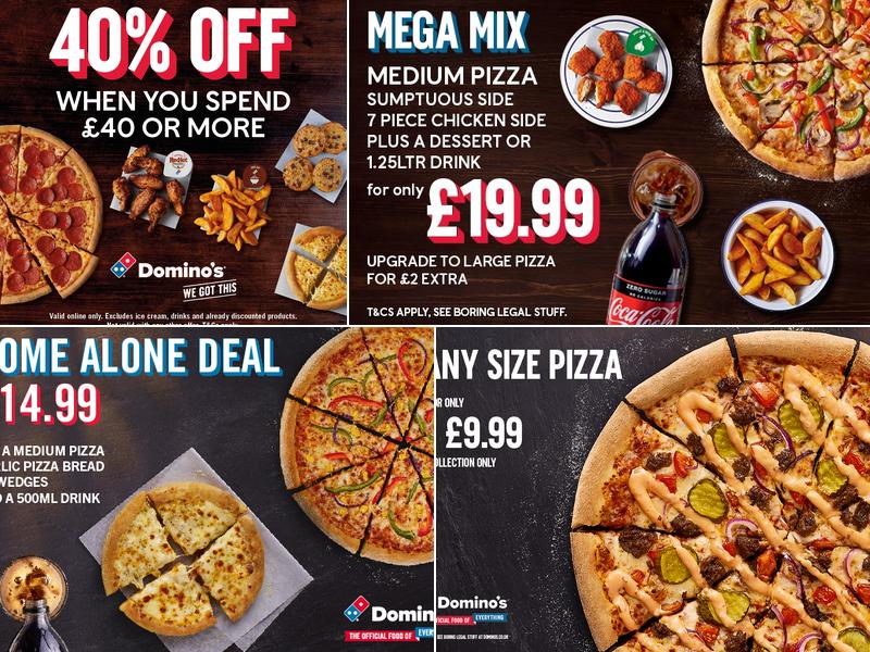 Domino's Pizza - Cheadle Hulme Menu