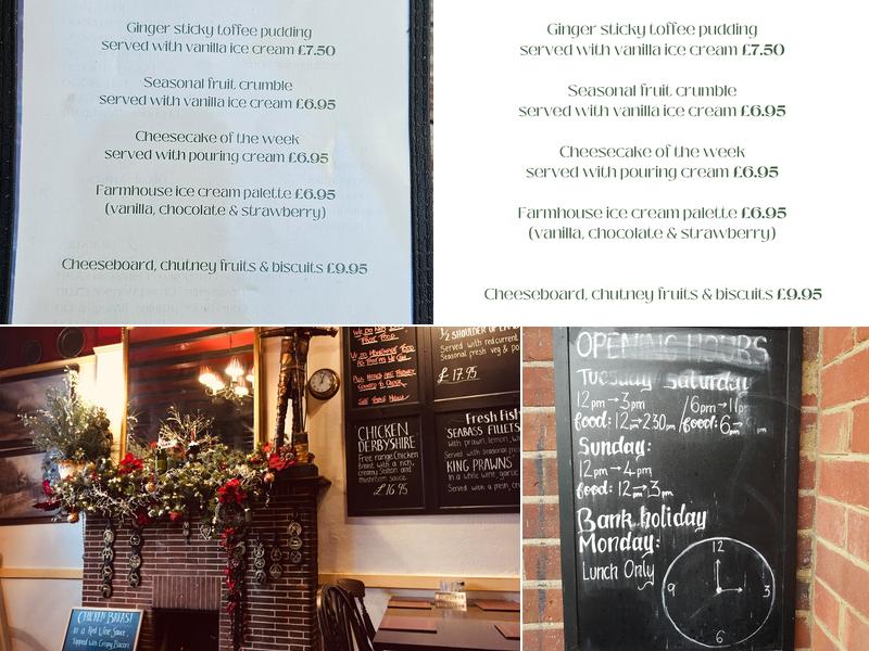 The Seven Stars Menu