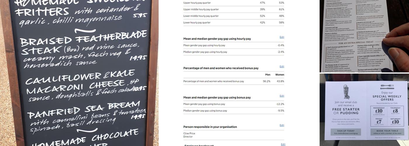 The Jovial Sailor Ripley Menu