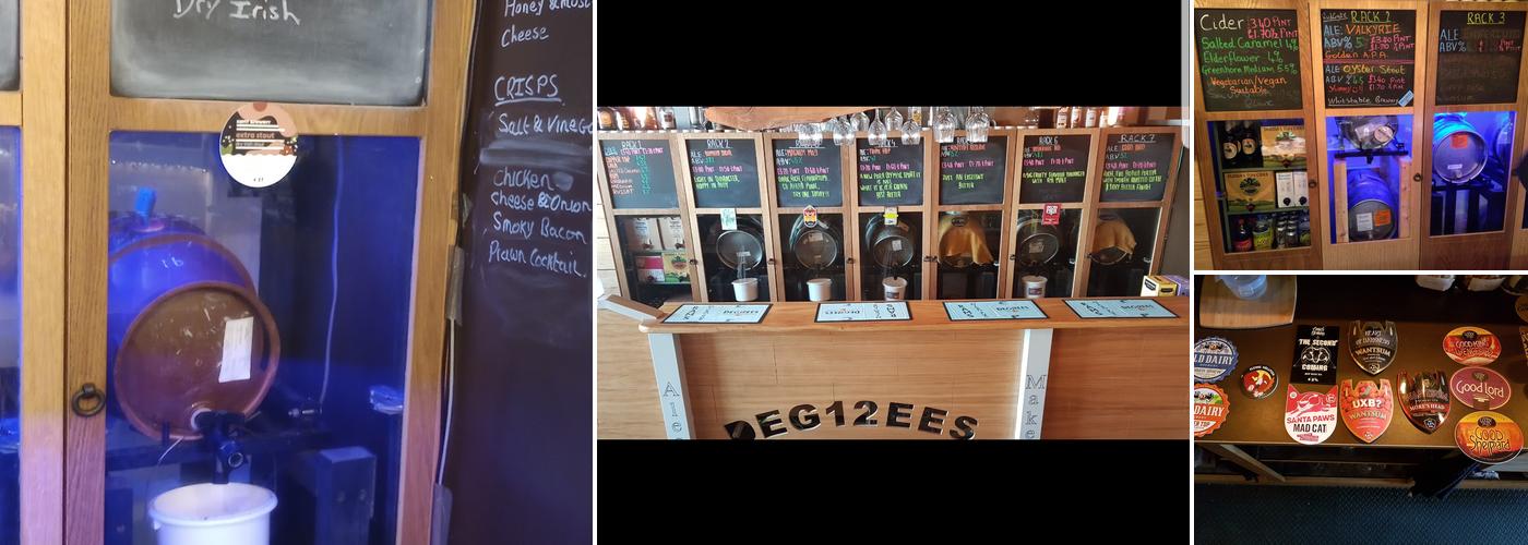 12Degrees Micropub Menu