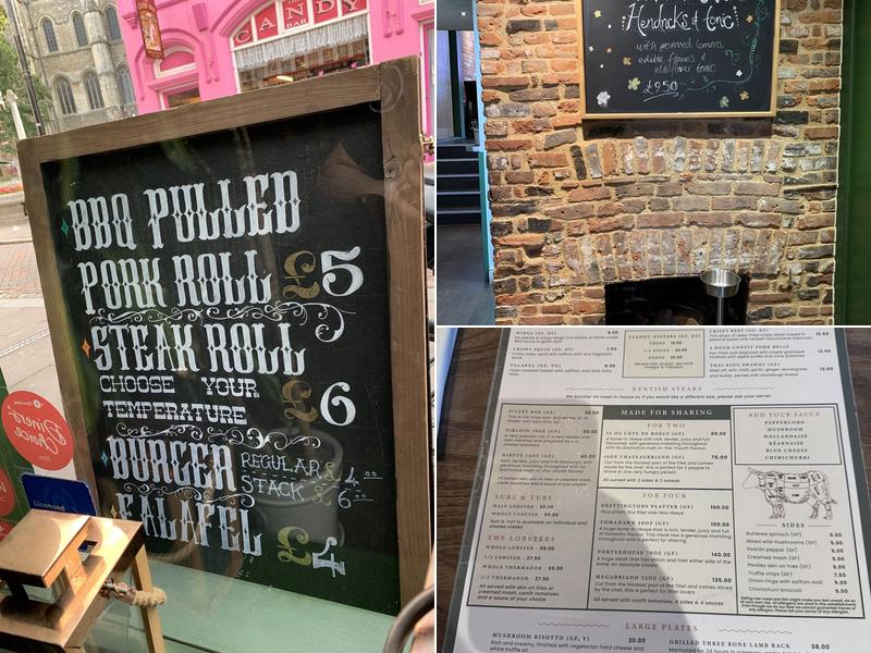 Brettington's Steak and Lobster House Menu