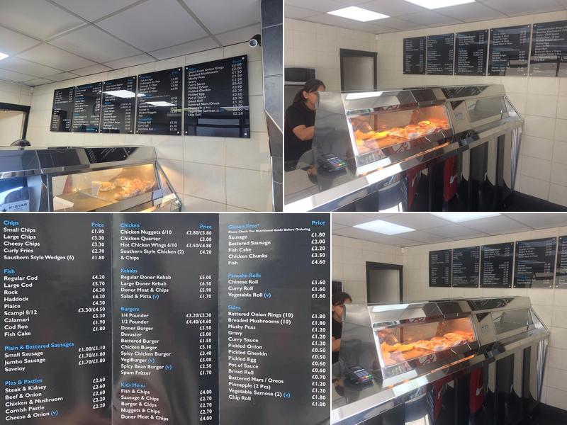 Chips on the Hill Menu