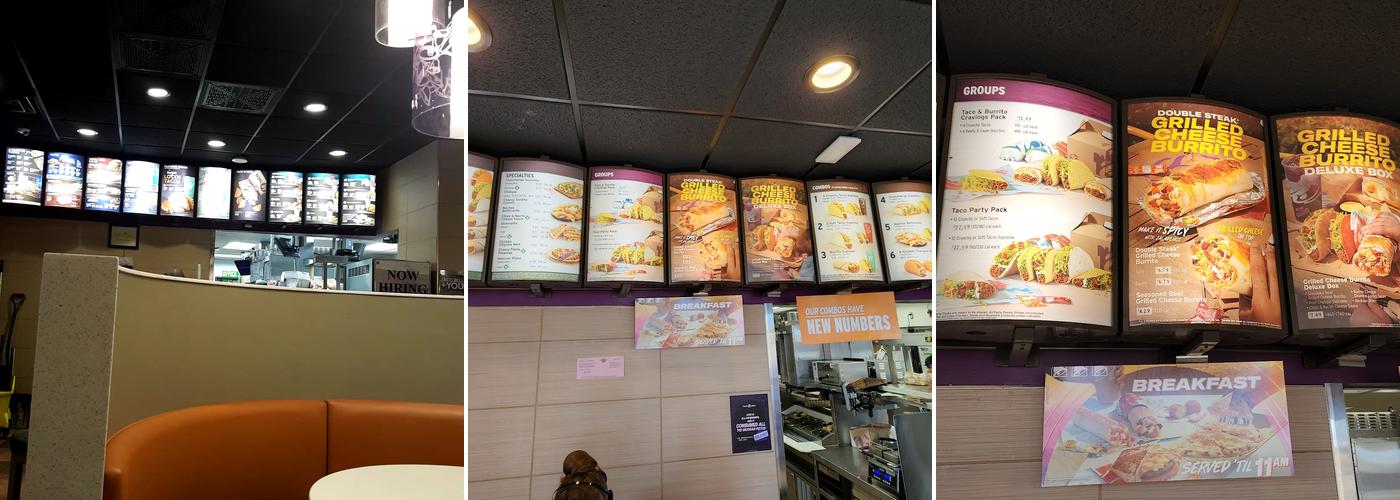 Taco Bell Menu
