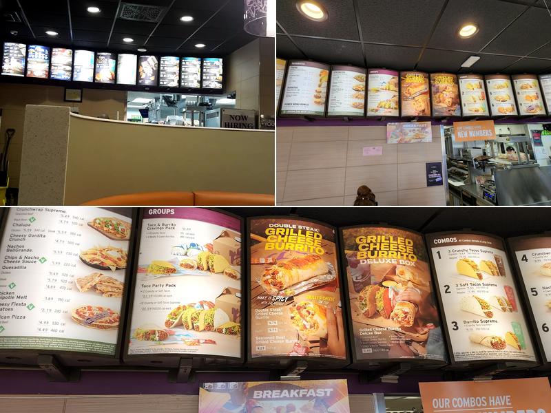 Taco Bell Menu