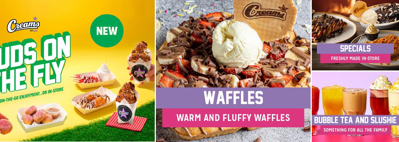 Creams Cafe Rochester Menu