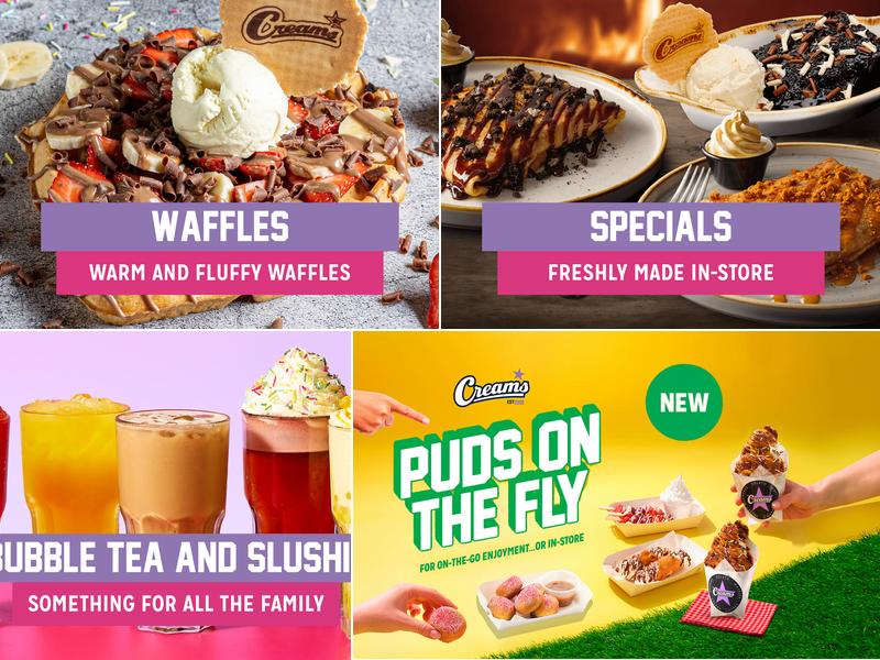 Creams Cafe Rochester Menu